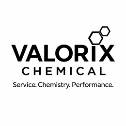 VALORIX CHEMICAL SERVICE. CHEMISTRY. PERFORMANCE. logo