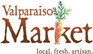 VALPARAISO MARKET LOCAL. FRESH. ARTISAN. logo