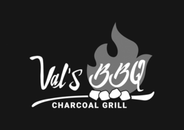 VAL'S BBQ CHARCOAL GRILL logo