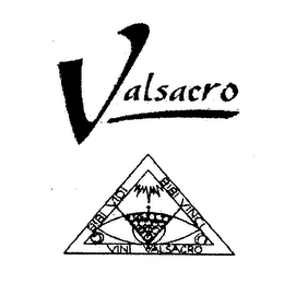 VALSACRO BIBI VIDI BIBI VINCI VINI VALSACRO logo