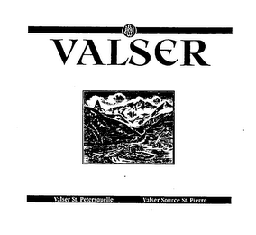 VALSER VALSER ST. PETERSQUELLE VALSER SOURCE ST. PIERRE logo