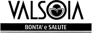 VALSOIA BONTÀ E SALUTE logo