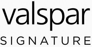 VALSPAR SIGNATURE logo