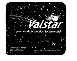 VALSTAR YOUR LOCAL CONNECTION TO THE WORLD logo
