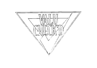 VALU CHECK'D logo