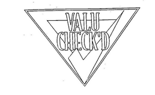 VALU CHECK'D logo