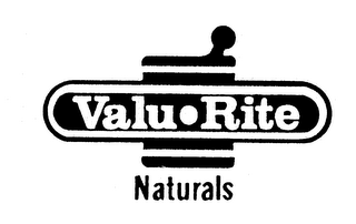 VALU-RITE NATURALS logo