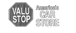 VALU STOP AMERICA'S CAR STORE logo