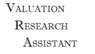 VALUATION RESEARCH ASSISTANT logo