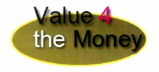 VALUE 4 THE MONEY logo