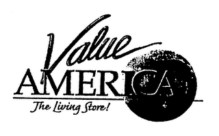 VALUE AMERICA THE LIVING STORE! logo