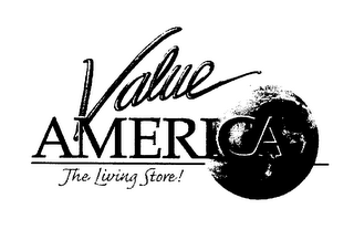 VALUE AMERICA THE LIVING STORE! logo