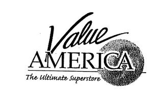 VALUE AMERICA THE ULTIMATE SUPERSTORE logo