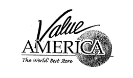 VALUE AMERICA THE WORLD'S BEST STORE logo