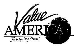 VALUE AMERICAS THE LIVING STORE! logo