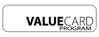 VALUE CARD PROGRAM logo
