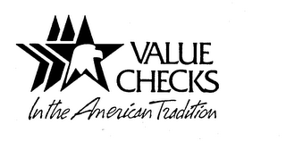 VALUE CHECKS IN THE AMERICAN TRADITION logo