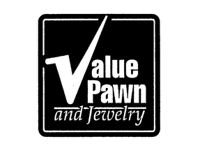VALUE PAWN AND JEWELRY logo