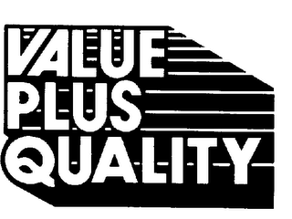 VALUE PLUS QUALITY logo