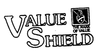 VALUE SHIELD THE MARK OF VALUE logo
