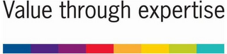 VALUE THROUGH EXPERTISE logo