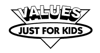 VALUES JUST FOR KIDS logo