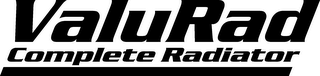 VALURAD COMPLETE RADIATOR logo