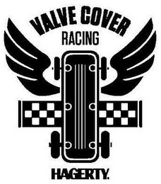 VALVE COVER RACING HAGERTY logo