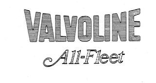 VALVOLINE ALL-FLEET logo