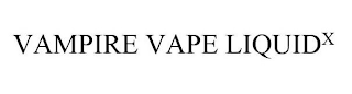 VAMPIRE VAPE LIQUIDX logo