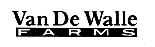 VAN DE WALLE FARMS logo