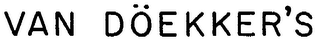 VAN DOEKKER'S logo