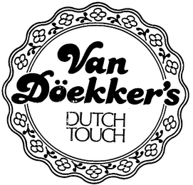 VAN DOEKKER'S DUTCH TOUCH logo