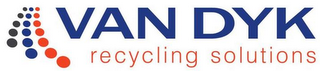 VAN DYK RECYCLING SOLUTIONS logo