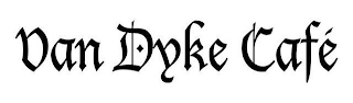 VAN DYKE CAFÉ logo