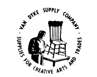 VAN DYKE SUPPLY COMPANY SUPPLIES FOR CREATIVE ARTS AND TRADES logo