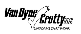 VAN DYNE CROTTY INC UNIFORMS THAT WORK logo