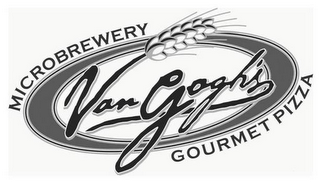 VAN GOGH'S MICROBREWERY GOURMET PIZZA logo