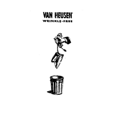 VAN HEUSEN WRINKLE-FREE logo