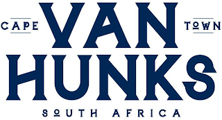 VAN HUNKS CAPE TOWN SOUTH AFRICA logo