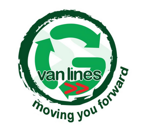 VAN LINES MOVING YOU FORWARD G logo