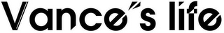 VANCE'S LIFE logo