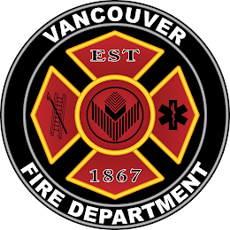 VANCOUVER FIRE DEPARTMENT EST 1867 logo