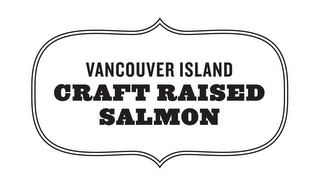 VANCOUVER ISLAND CRAFT RAISED SALMON logo