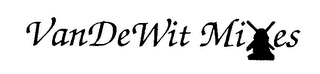 VANDEWIT MIXES logo