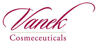 VANEK COSMECEUTICALS logo