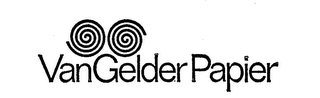 VANGELDER PAPIER logo