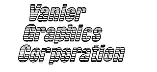 VANIER GRAPHICS CORPORATION logo