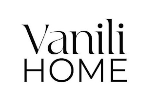 VANILI HOME logo