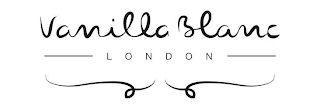 VANILLA BLANC LONDON logo
